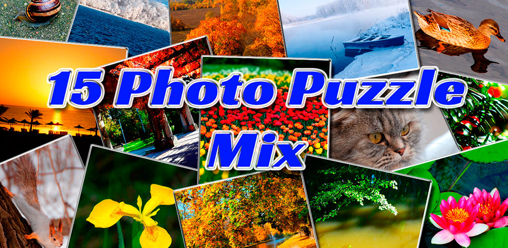 15 Photo Puzzle Mix - Android Sliding Puzzle Game